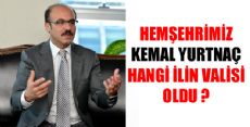 KEMAL YURTNAÇ HANGİ İLİN VALİSİ OLDU?