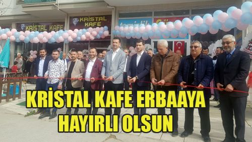 KRİSTAL KAFE HİZMETİNİZDE