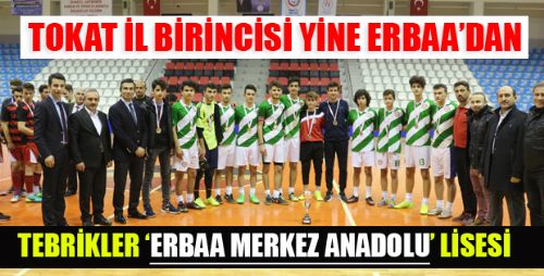 TOKAT FUTSAL ŞAMPİYONASINDA İL BİRİNCİSİ ERBAA