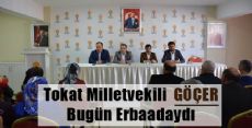 Milletvekili Göçer'in Erbaa Temasları