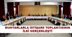 Muhtarlarla İstişare Toplantısı