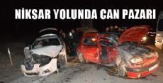 NİKSAR'DA KAZA