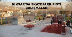 NİKSAR'DA SKATEPARK PİSTİ