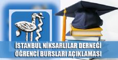 NİKSARLILAR DERNEĞİ ÖĞRENCİ BURSLARI AÇIKLAMASI