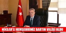 NUSRET DİRİM BARTIN VALİSİ OLDU