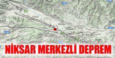 Niksar Merkezli Deprem