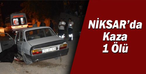 Niksar'da KAZA