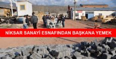 Niksar'da Teşekkür Yemeği