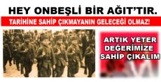 ONBEŞLİLER'İMİZİ KİMSEYE REKLAM ETTİRMEYİZ!