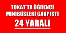 Öğrencilerin Bulunduğu Minibüsler Çarpıştı