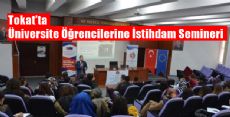 Öğrencilerine İstihdam Semineri