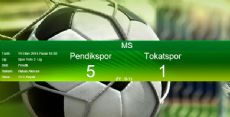 PendikSpor - Tokatspor  Maç Sonucu: 5-1