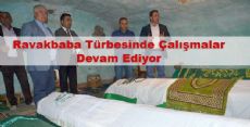 Ravakbaba Türbesi'nde Çalışmalar Devam Ediyor