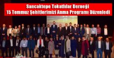 SANCAKTEPE TOKATLILAR DERNEĞİ ŞEHİTLERİMİZİ ANDI