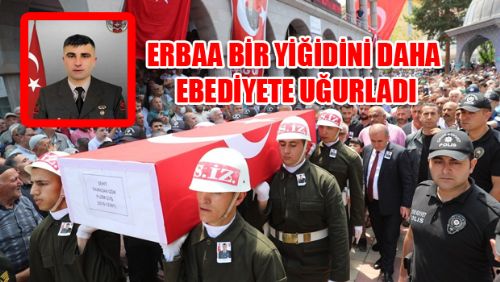 ŞEHİT GÖK'ÜN NAAŞI DULARLA TOPRAĞA VERİLDİ