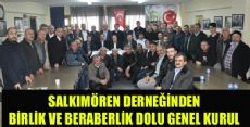 Salkımören Derneği Genel Kurulunu Yaptı