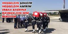 Şehidimiz Tokat'a Geldi