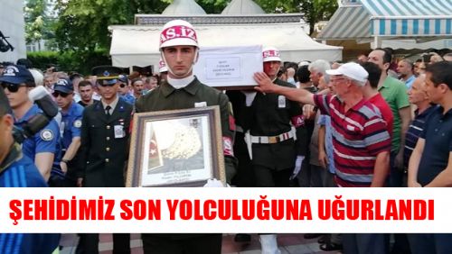 Şehit Kadir Yıldırım, son yolculuğuna uğurlandı