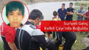 Serinlemek İsteyen Suriyeli Genç Boğularak Öldü