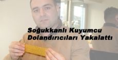 Soğukkanlı kuyumcu dolandırıcıları suç üstü yakalattı