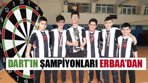 TOKAT DART ŞAMPİYONASI İL BİRİNCİSİ ERBAADAN