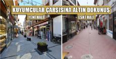 TOKAT KUYUMCULAR ÇARŞISINA ALTIN DOKUNUŞ