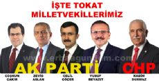 TOKAT MİLLETVEKİLLERİNİ SEÇTİ