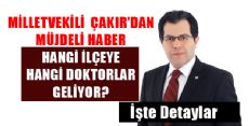 TOKAT VE İLÇELERİNE 26 DOKTOR VE HEKİM ATANDI