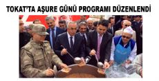 TOKAT'TA AŞURE DAĞITIM PROGRAMI DÜZENLENDİ