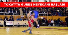 TOKAT'TA GÜREŞ HEYECANI