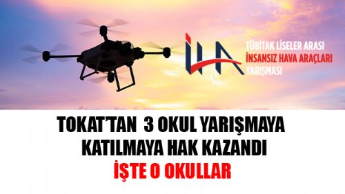 TÜBİTAK Liseler Arası İnsansız Hava Araçları Yarışmasına Katılmaya Hak Kazanan Okullar Açıklandı