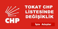 Tokat Chp Adaylarında Değişiklik