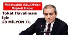 Tokat Havaalanı İçin 28 Milyon Tl