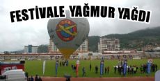 Tokat Havacılık Festivaline Yağmur Engeli