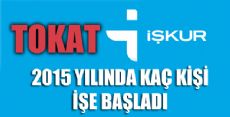 Tokat İŞKUR 2015 Rakamları