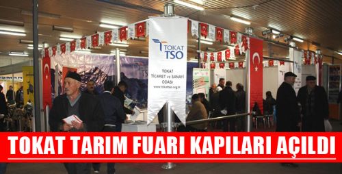 Tokat Tarım Fuarı'na 300 Firma Katılıyor