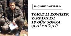 Tokat'lı Komiser Yardımcısı Şehit Düştü