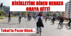 Tokat'ta Bisikletine Binen Gitti