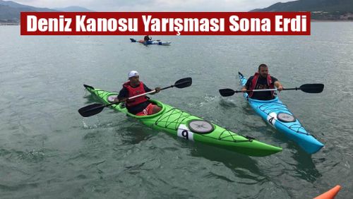 Tokat'ta Düzenlenen Deniz Kanosu Yarışması Tamamlandı