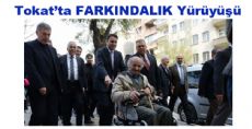 Tokat'ta Farkındalık Yürüyüşü