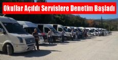 Tokat'ta Okul Servislerine Denetim