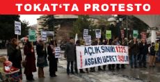 Tokat'ta Protesto