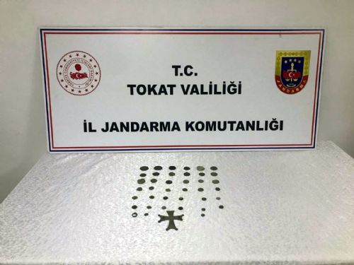 Tokat'ta tarihi eser operasyonu 8 gözaltı