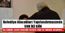 Vergi Borçları Yapılandırmasında SON İKİ GÜN