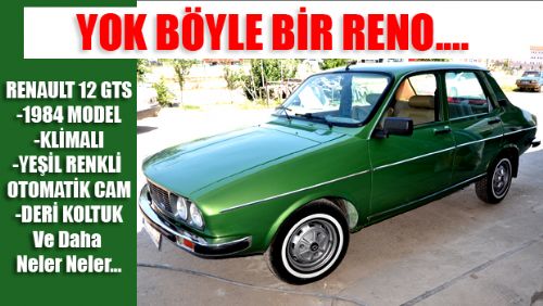 YOK BÖYLE BİR RENAULT 12 GTS 