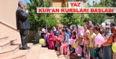 Yaz Kur'an Kursları Başladı