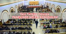 Yeni Türkiye Yolunda Paneli Yapıldı