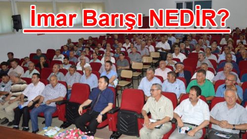 Niksar'da İmar Barışı Bilgilendirme Toplantısı Yapıldı