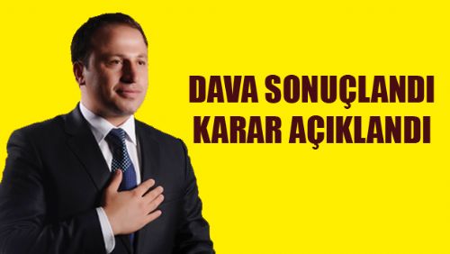 BAŞKAN YILDIRIM'IN DAVASI SONUÇLANDI