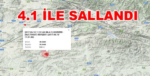 ZİLE KOZDERE SALLANDI